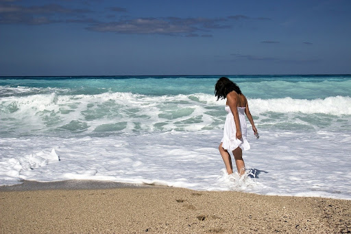 Beach and girl